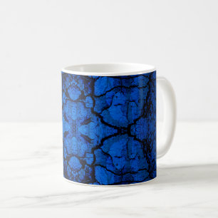Blåstyrd mur mönster kaffemugg