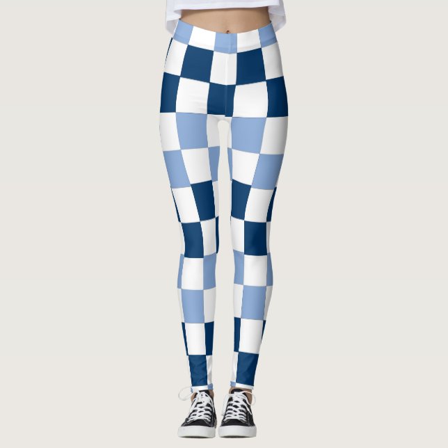 Blåstyrda skinn leggings (Framsida)
