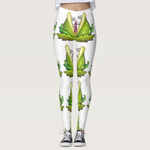 Blåsvansremsformar Leggings