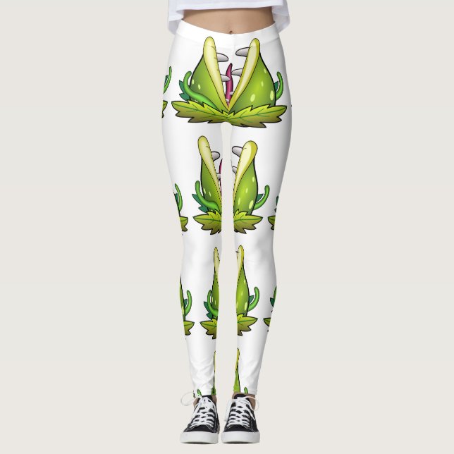 Blåsvansremsformar Leggings (Framsida)