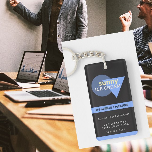 Blåsvart logotyp för affärsklimatet (Skapare uppladdad)