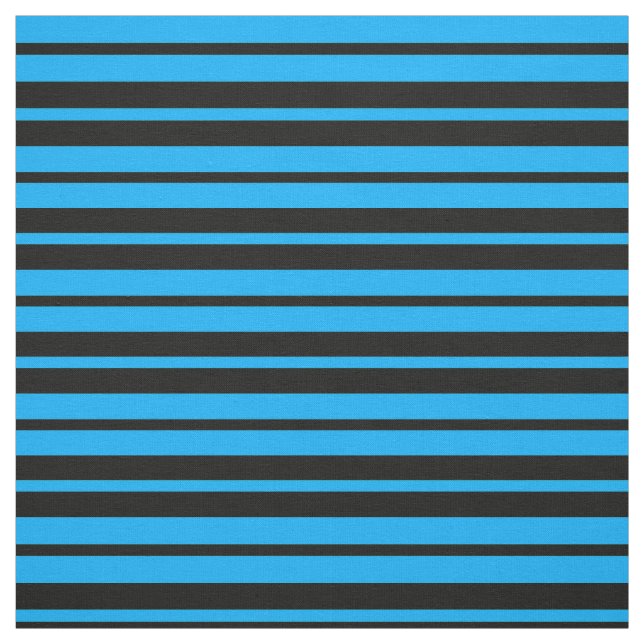 Blåsvart Rand Mönster design Tyg (Provkarta)