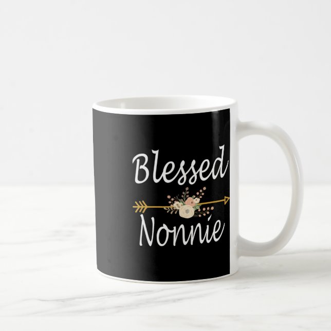 Blated Nonnie Shirt Mors dag ger ordet Kaffemugg (Höger)