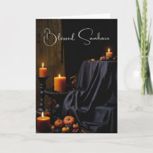 Blated Samhain Halloween Pumpkin Candles