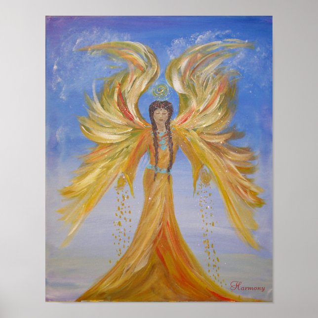 Blated Seraphim Angel Poster (Framsidan)