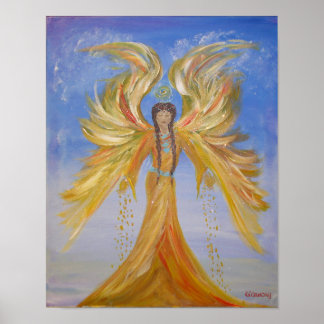 Blated Seraphim Mor Angel Poster