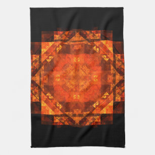 Blating Abstrakt Art Kitchen Towel Kökshandduk