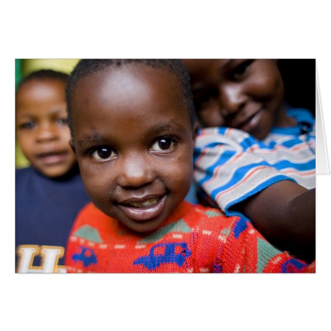 Blating och hennes bror hälsningskort (Framsidan Horizontal)