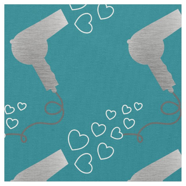 Blåtorktumlare Hairdresser Fabric Tyg (Närbild)