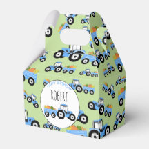 Blåtraktor Lastbil-lantbruk Produktion födelsedag