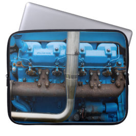 Blåtraktormotor Laptop Sleeve
