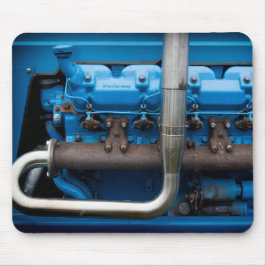 Blåtraktormotor Musmatta