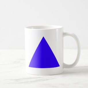 Blåtriangeln genom MUSEUM Zazzle-gåvor Kaffemugg