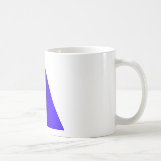 Blåtriangeln genom MUSEUM Zazzle-gåvor Kaffemugg (Höger)