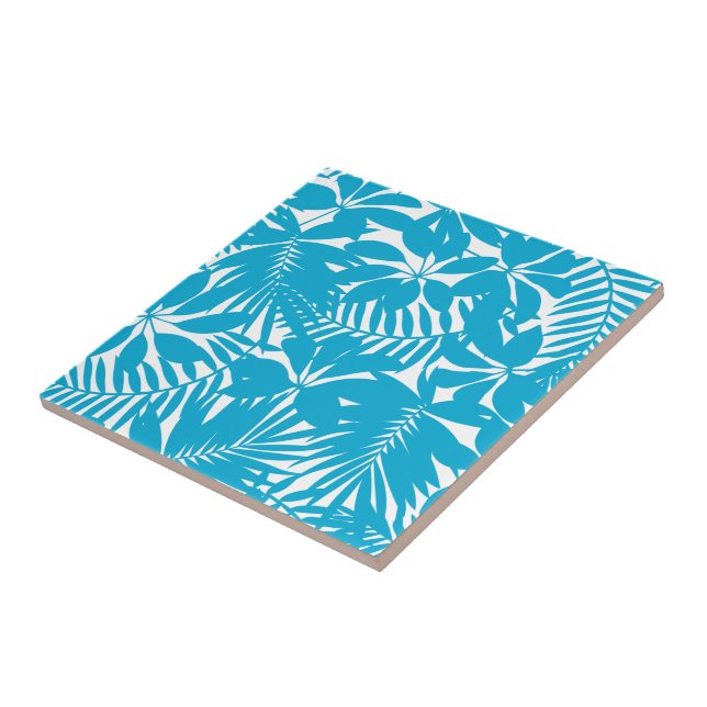 Blåtropiska Kakelplatta (Sidan)