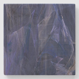 Blått Abstrakt, rektangulär kvadrat Underlägg