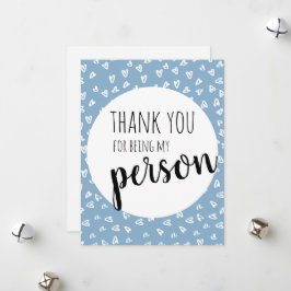 Blått Alla hjärtans dags-kort Julkort