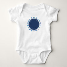Blått Anpassade Baby-design