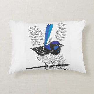 Blått är bäst! prydnadskudde