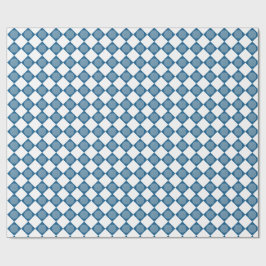 Blått Argyle-golfmönstrat presentpapper