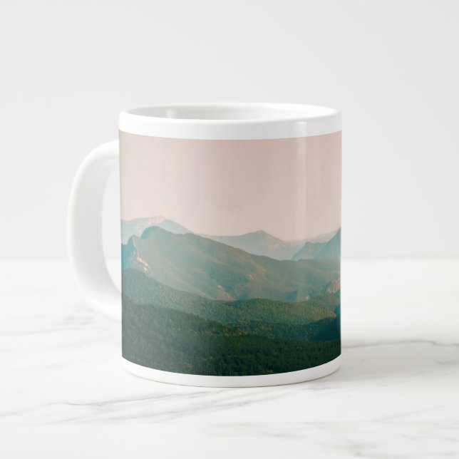 Blått av bergen jumbo mugg (Framsida vänster)
