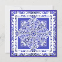 Blått av keramiskt Snöre från Grekland, ej ifyllt 