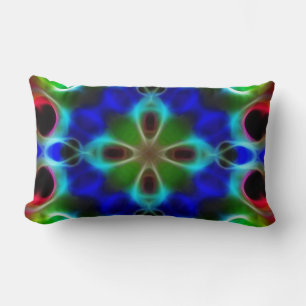 Blått avslutande Lumbar Pillow Lumbarkudde