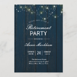 Blått Barn Board Pension Inbjudningar