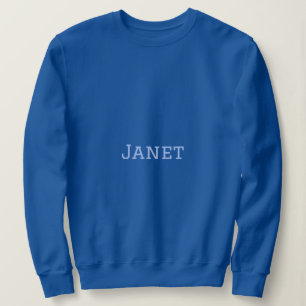 Blått, bastytröja för kvinnor t shirt