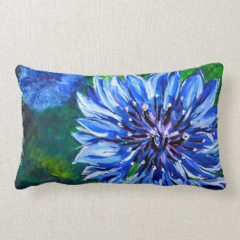 Blått Batchelor knäppas kudder Lumbarkudde