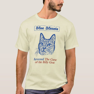 Blått Bleuets vände om förbannelsen av den Billy T-shirt