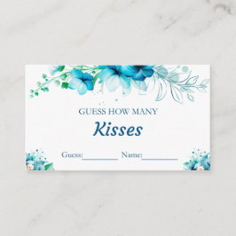 Blått Blommigt anger hur många Kisses-Möhippor som Tilläggskort