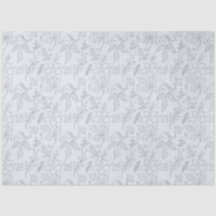 Blått Blommigt-seriedesign 12