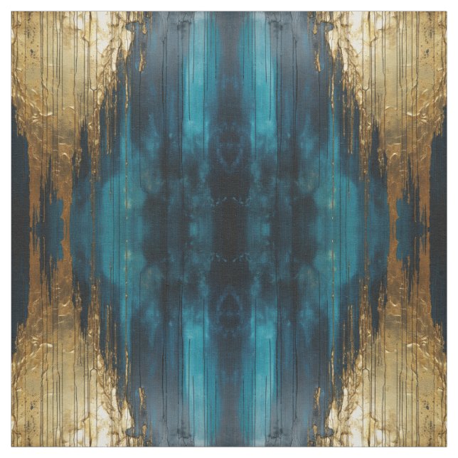 Blått blommigt tyg sömlöst mönster konst bakgrunds (Provkarta)