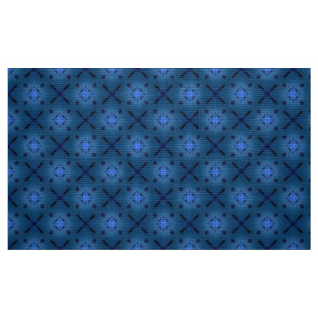 Blått bomullsväv av Anpassningsbar vid varvet Tyg (Fat Quarter)