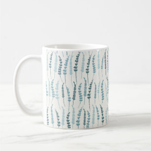 Blått Botaniskt kaffe Mugg för lantbruk