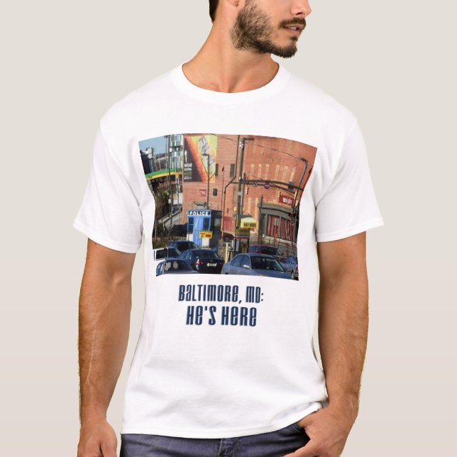 Blått boxas ankommer tröja (Framsida)