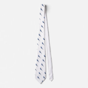 Blått Budgie Slips