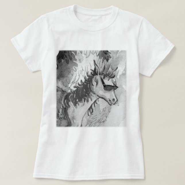 Blått - BW profilerar T-tröja Tröja (Design framsida)