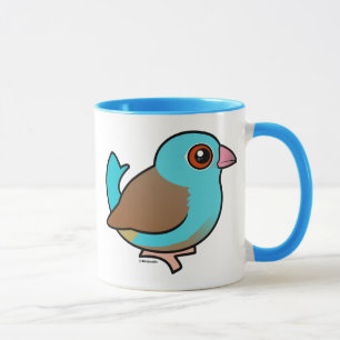 Blått-capped Cordonbleu Mugg