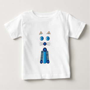 Blått CAT T Shirt