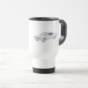 Blått Chevy 1967 Chevelle Resemugg