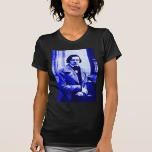 Blått Chopin T-shirt
