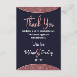 Blått cirkulärt Tack för marinflottan i ro Guld