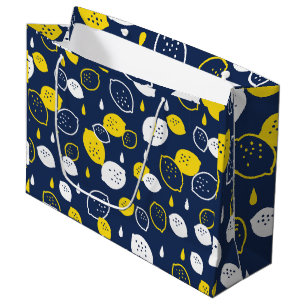 Blått citronkonst - fräschning av Citrus Design