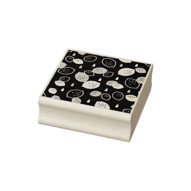 Blått citronkonst - fräschning av Citrus Design Stämpel (Stämpel)