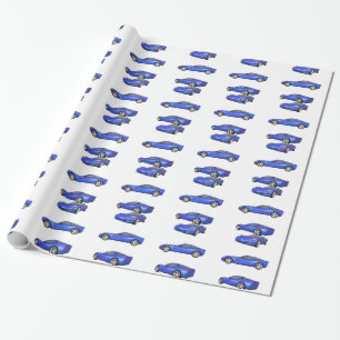 Blått Corvette: Presentpapper