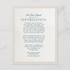 Blått Cotswolds Falskt Handgjort Papper Detaljer B Tilläggskort