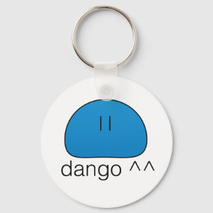 Blått Dango Keychain Nyckelring