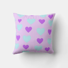 Blått Elegant Styrka Mysigt, modern, romsk Chic He Kudde